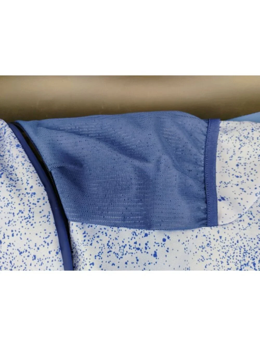 Overtime Blue Speckled Sport Cinch Bag Adjustable Straps NEW